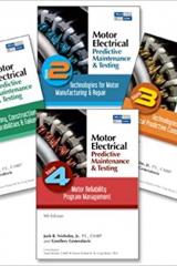 Motor Electrical predictive maintenance and testing 9th edition - volume 1,2,3 & 4